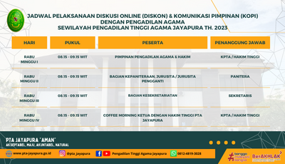 DISKON (DISKUSI ONLINE) Wadah Bertukar Pikiran